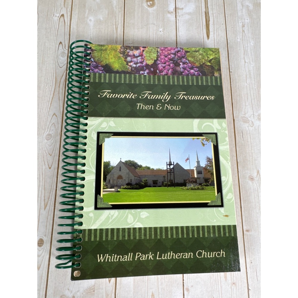 Favorite Family Treasures Cookbook Hales Corners WI Lutheran Church 2010 Spiral